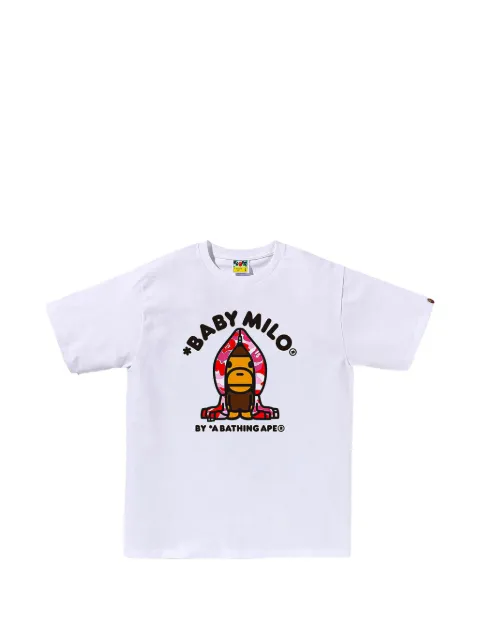 A BATHING APE® Baby Milo print T-shirt