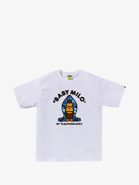 A BATHING APE® playera Baby Milo con estampado gráfico