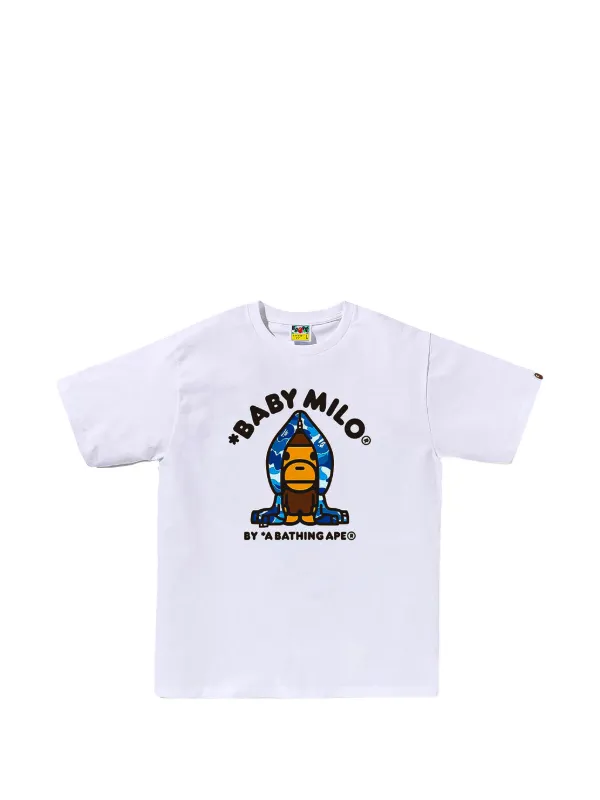 A BATHING APE® Baby Milo Tシャツ | ホワイト | FARFETCH JP