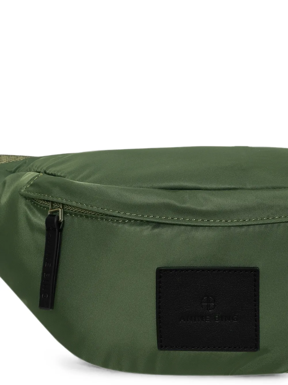 ANINE BING Leon kleine nylon heuptas Groen