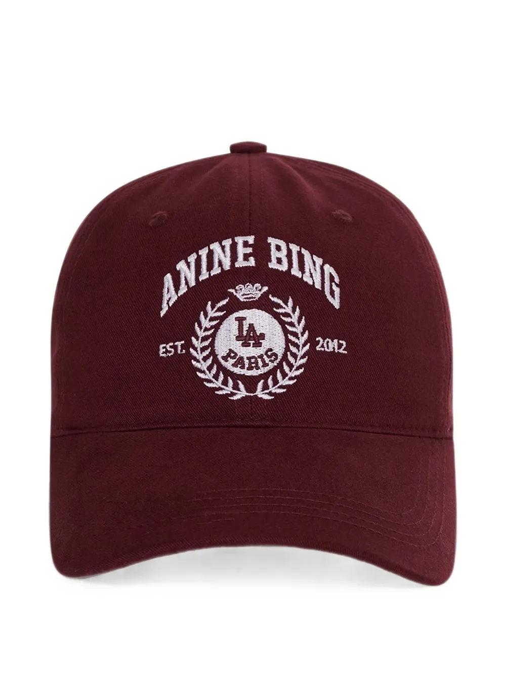 ANINE BING Jeremy baseball collegiate cap - Rot