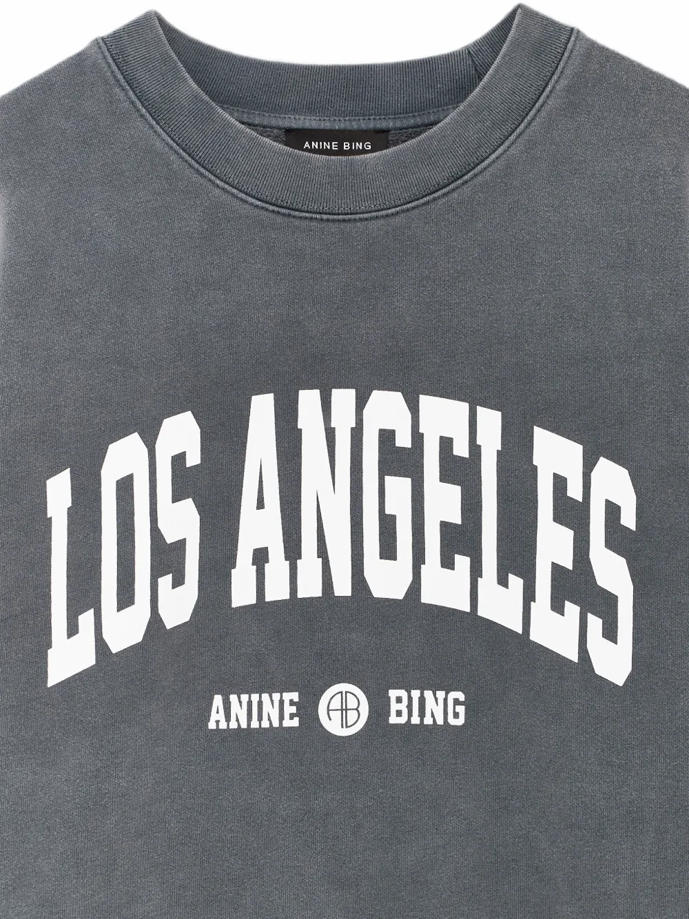 ANINE BING Miles Los Angeles University sweater Grijs