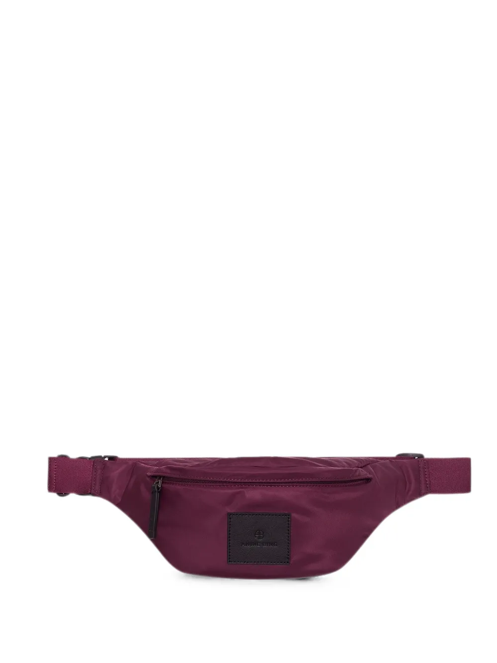 ANINE BING Leon small waist bag nylon - fig - Rosso