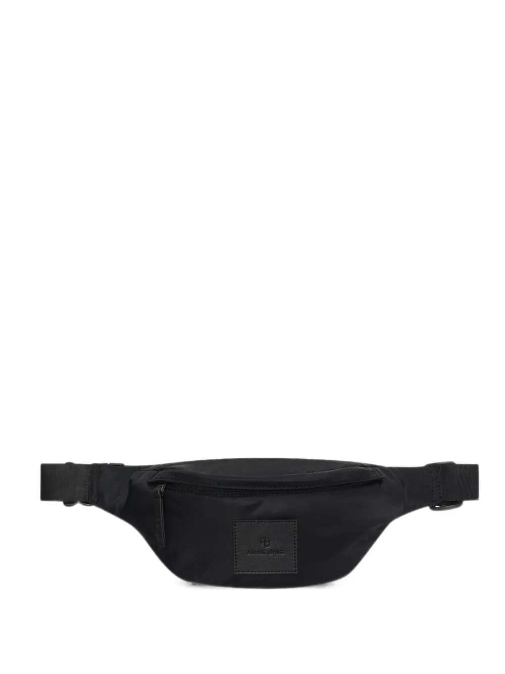 ANINE BING Leon small waist bag nylon - black - Schwarz