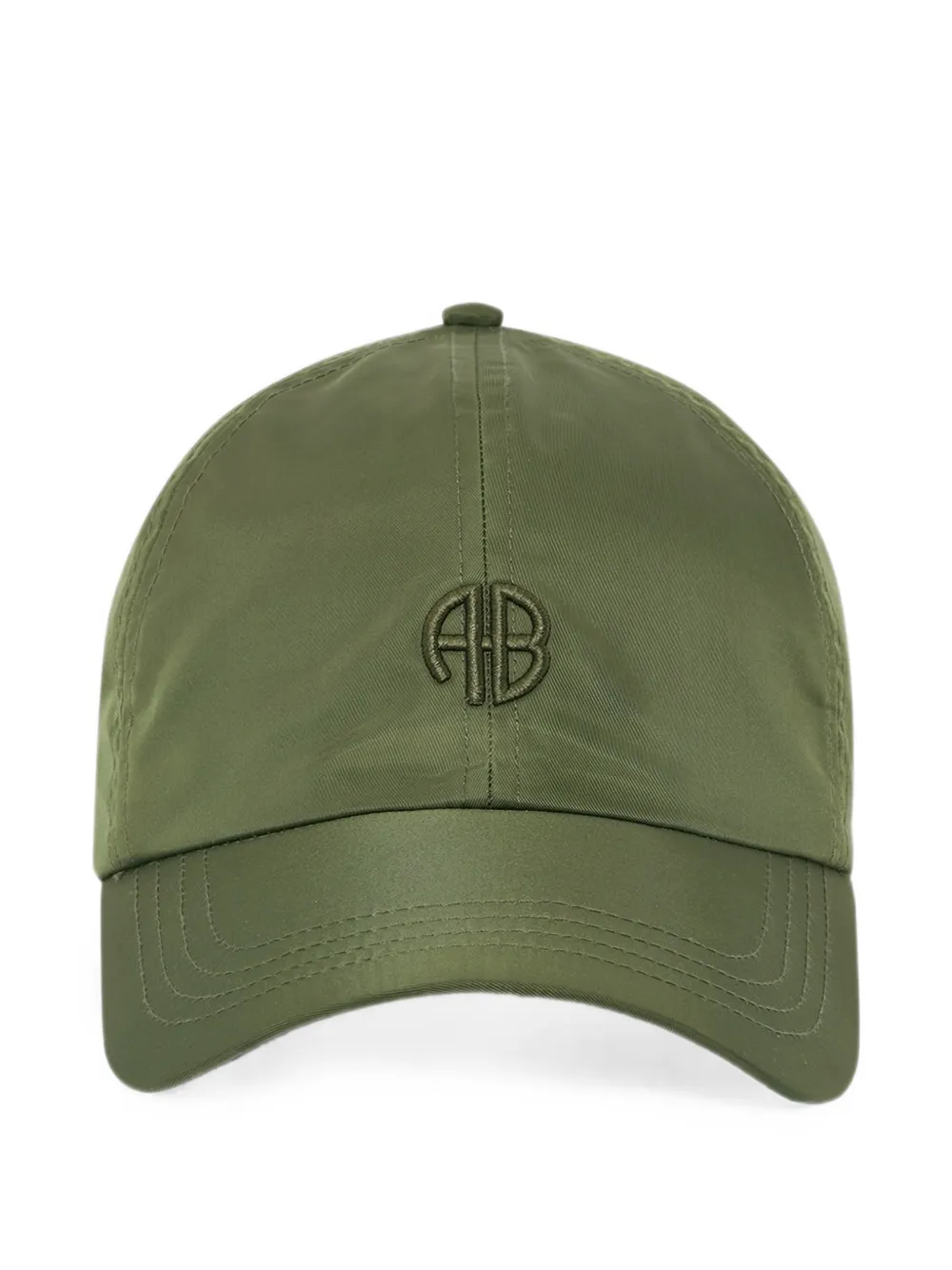 ANINE BING Jeremy Baseballkappe AB Nylon - Army Green - Grün
