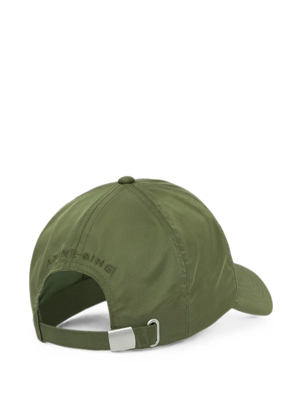 ANINE BING Jeremy AB nylon honkbalpet Groen