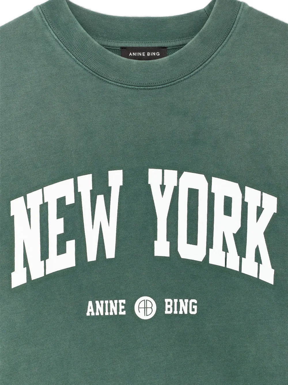 ANINE BING Miles New York University sweater Groen