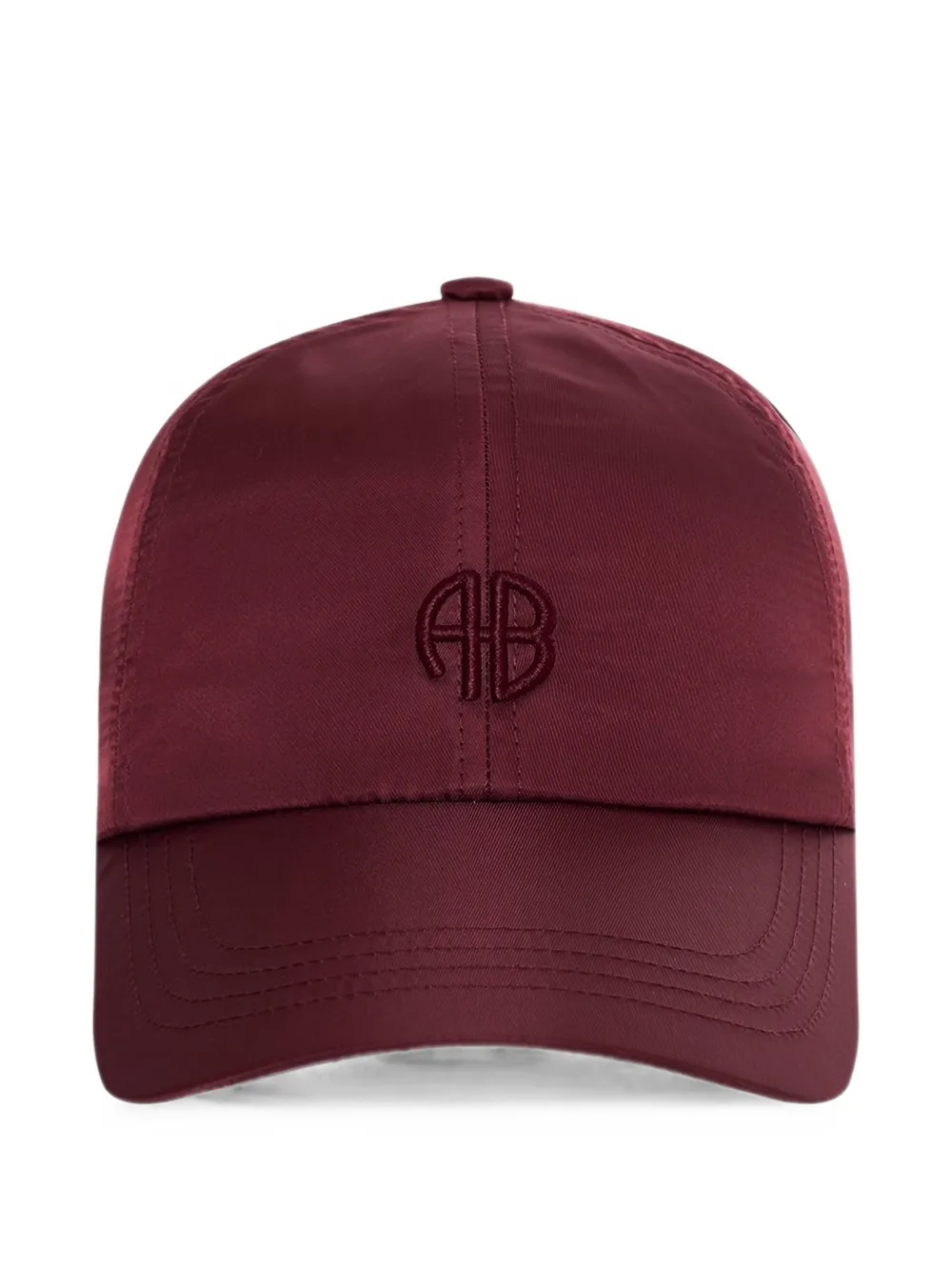 ANINE BING Jeremy baseball cap AB nylon - fig - Rosso