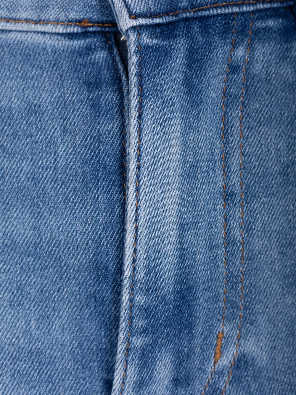 FRAME Slim-fit jeans Blauw