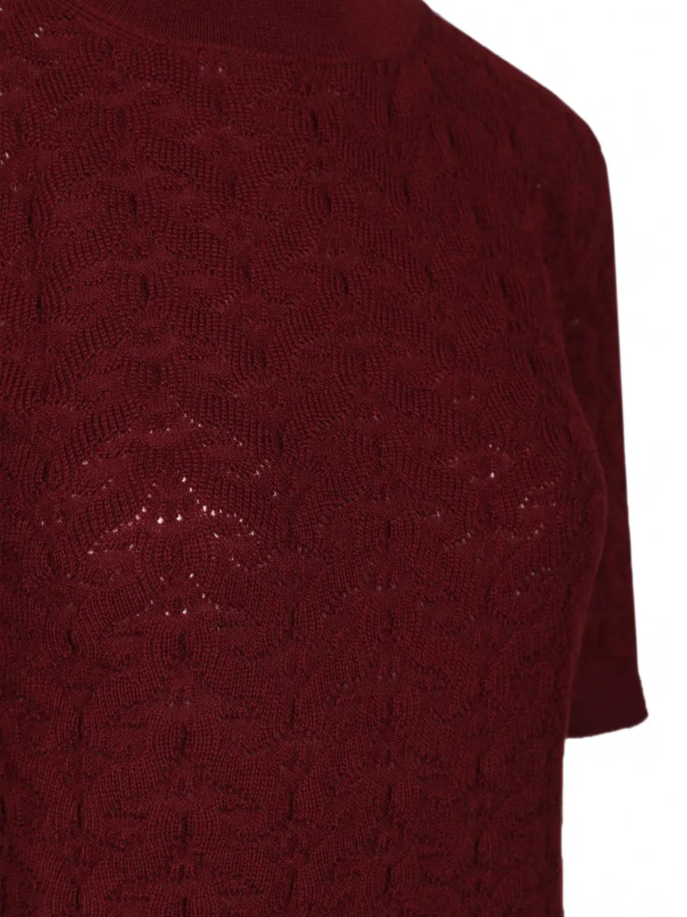 ETRO Gebreide trui met hoge hals Rood