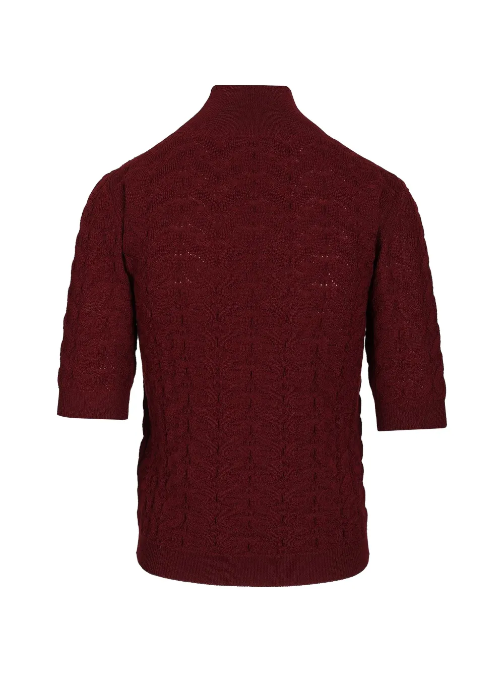 ETRO Gebreide trui met hoge hals Rood