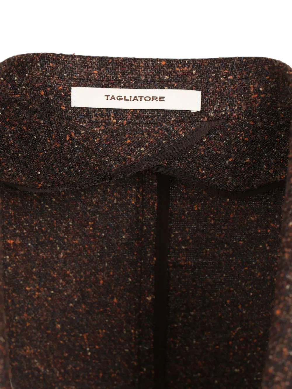 Tagliatore Montecarlo blazer met lange mouwen Bruin