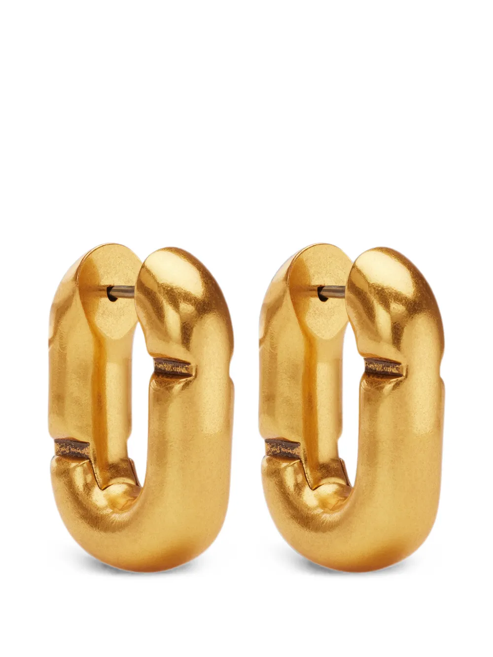 Marc Jacobs Pop J Marc huggie hoops - Gold