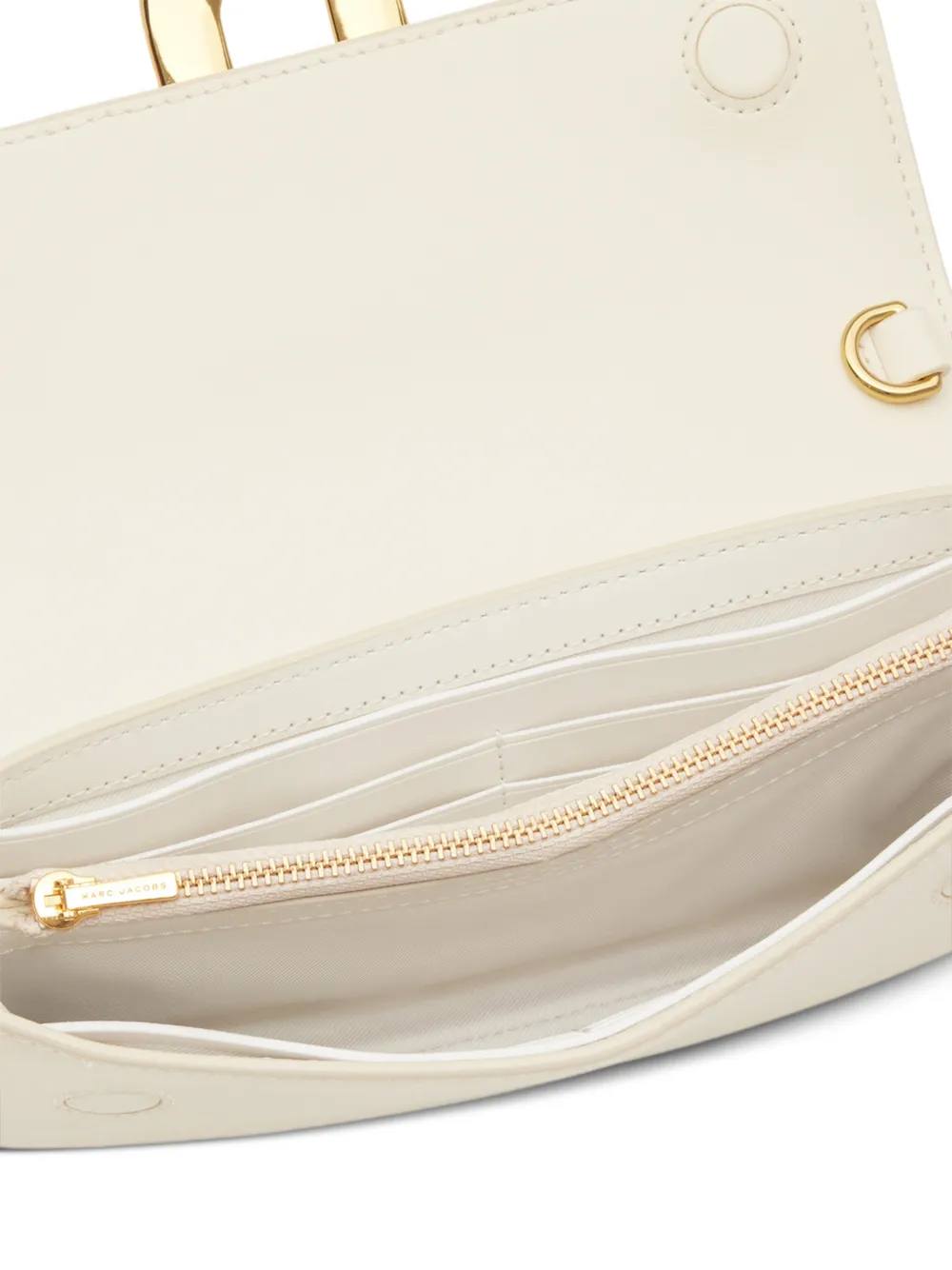 Marc Jacobs Scene portemonnee met ketting Beige