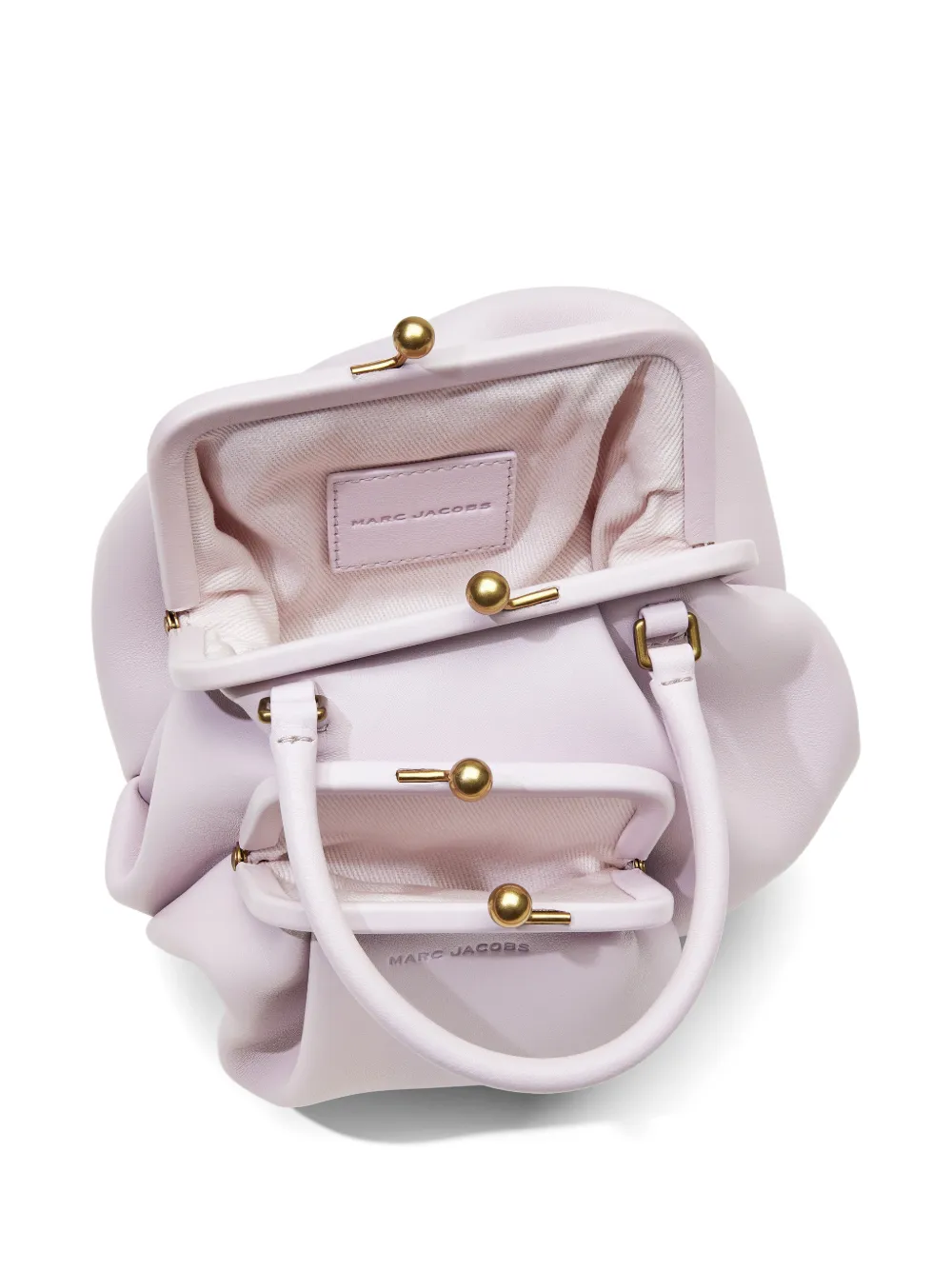 Marc Jacobs Wave Kisslock tas Paars