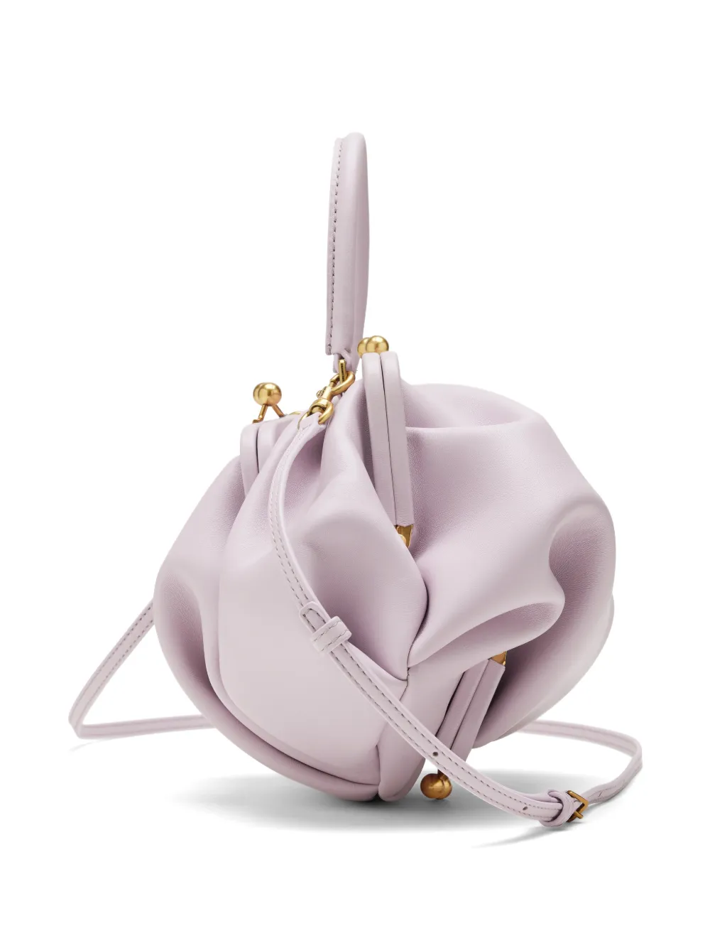 Marc Jacobs Wave Kisslock tas Paars