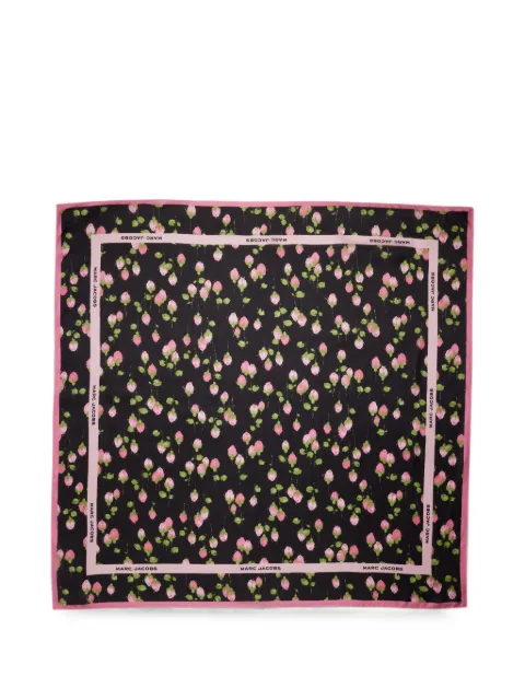 Marc Jacobs floral silk scarf