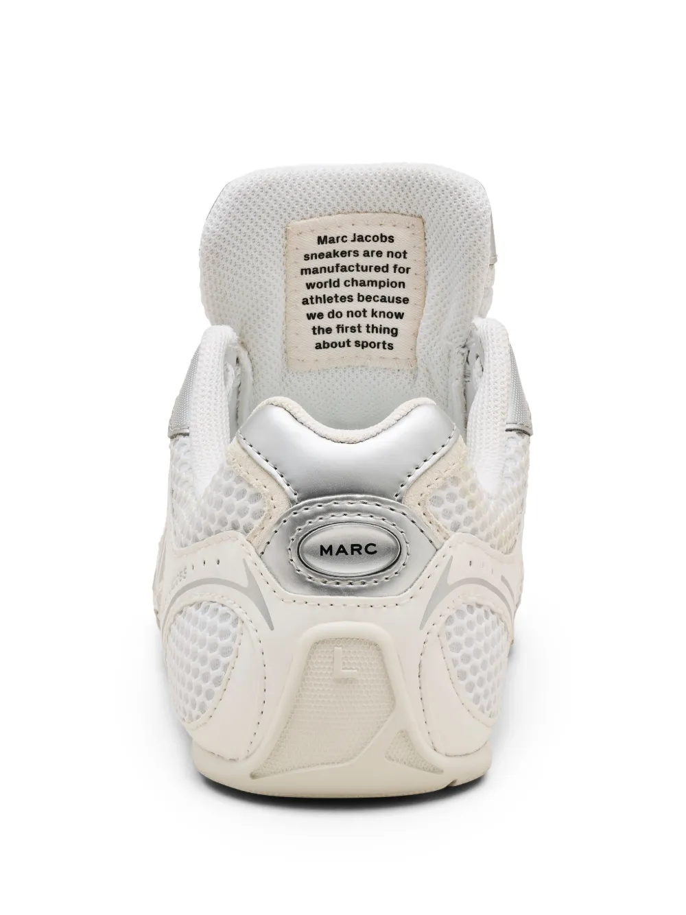 Marc Jacobs The Metallic 72 Spring sneakers Zilver