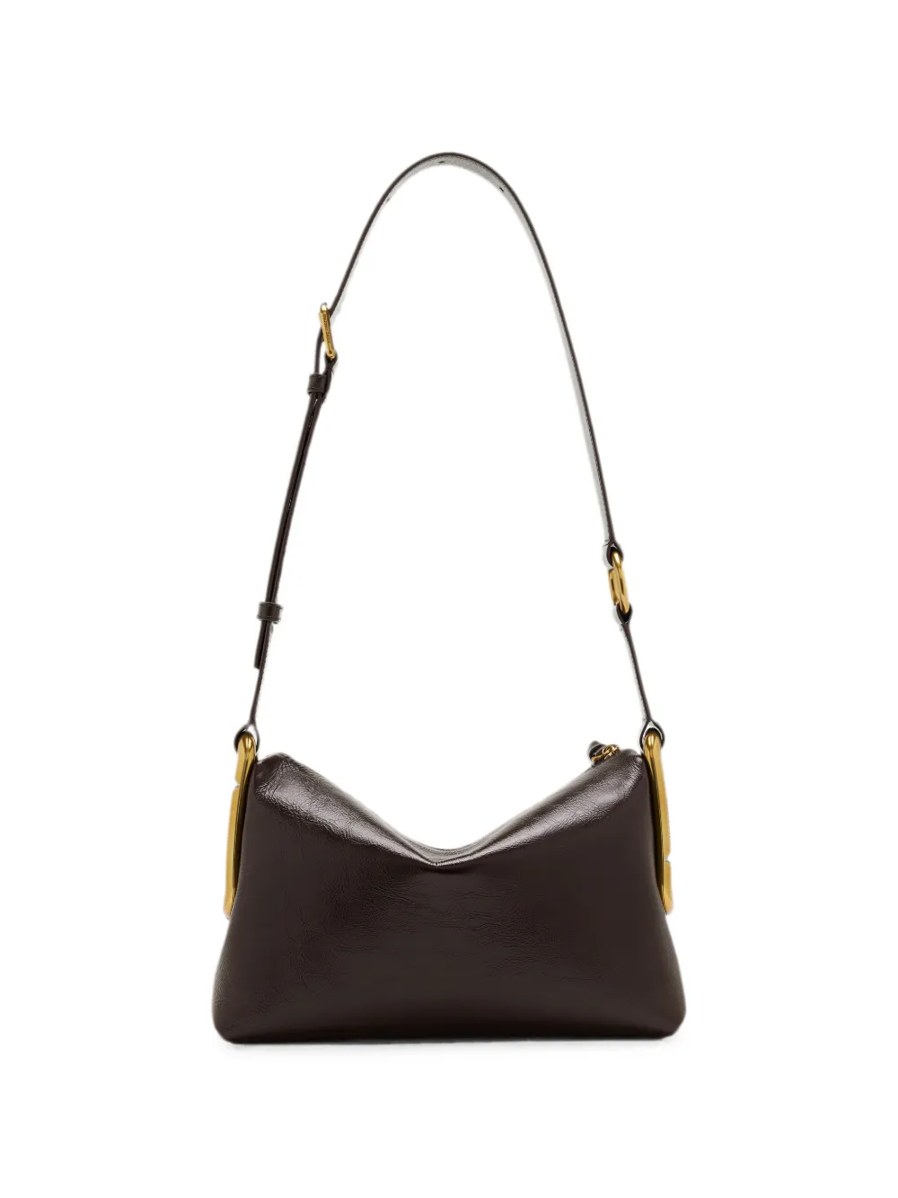 Marc Jacobs Medium Scene leren schoudertas met gekreukt effect Bruin