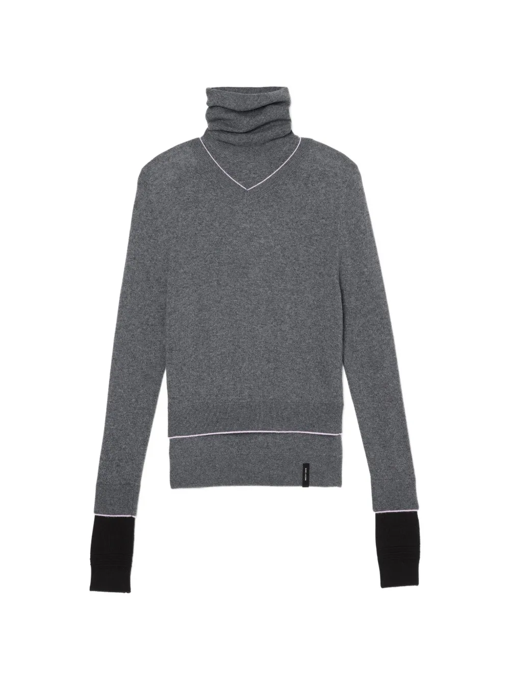 Marc Jacobs layered turtleneck sweater - Grau