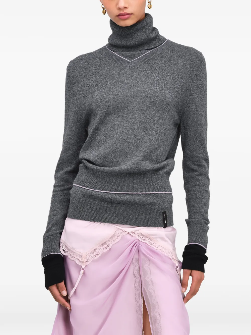 Marc Jacobs Gelaagde coltrui Grijs