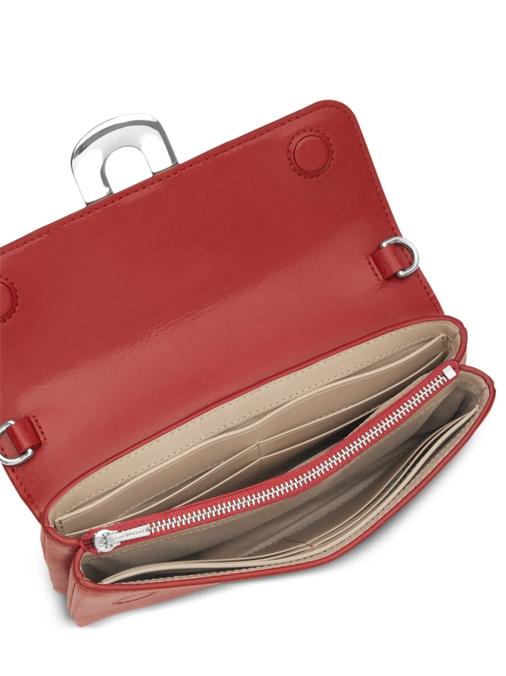 Marc Jacobs Scene portemonnee met ketting Rood