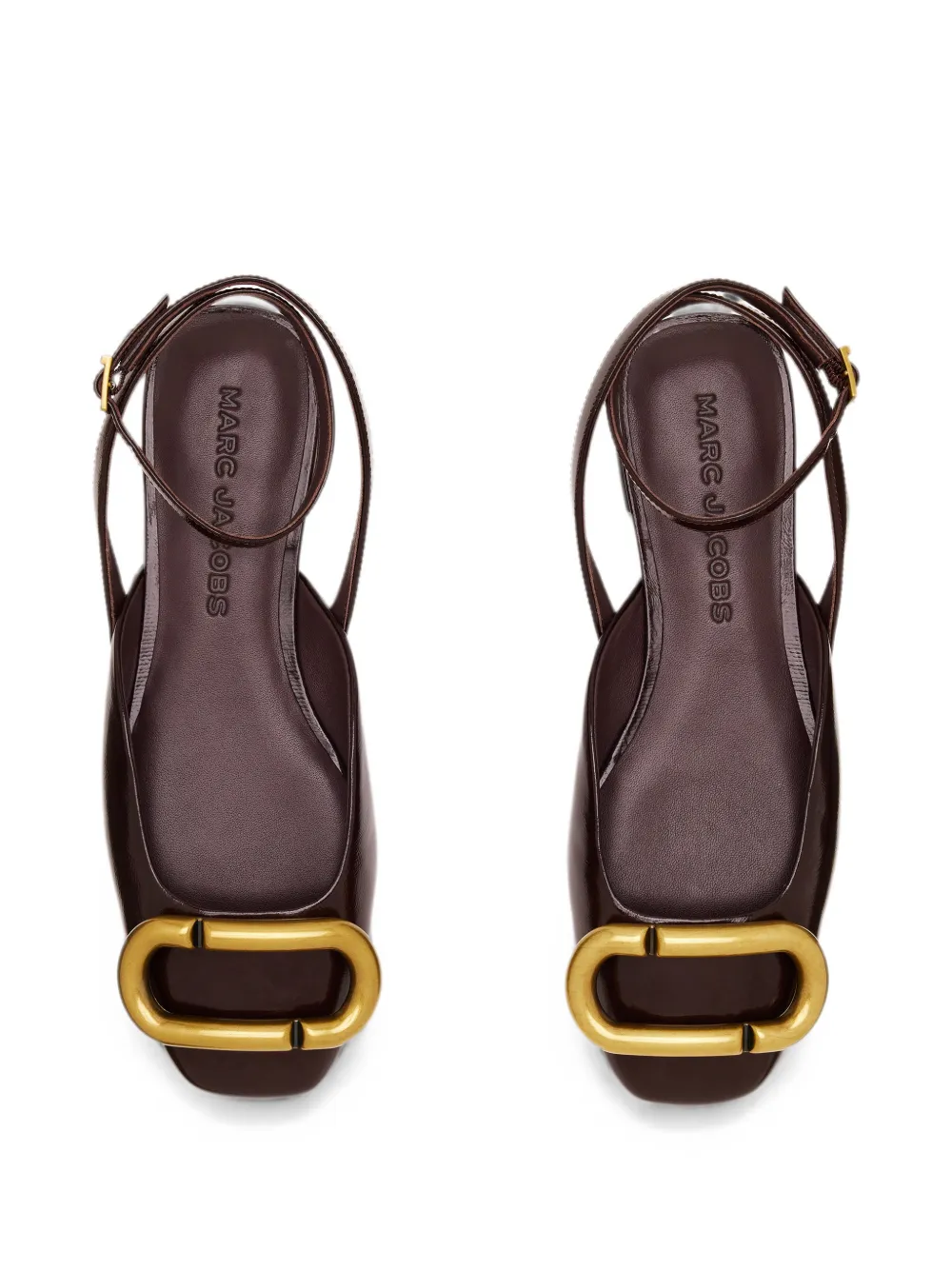 Marc Jacobs The Pop J Marc sandalen Bruin