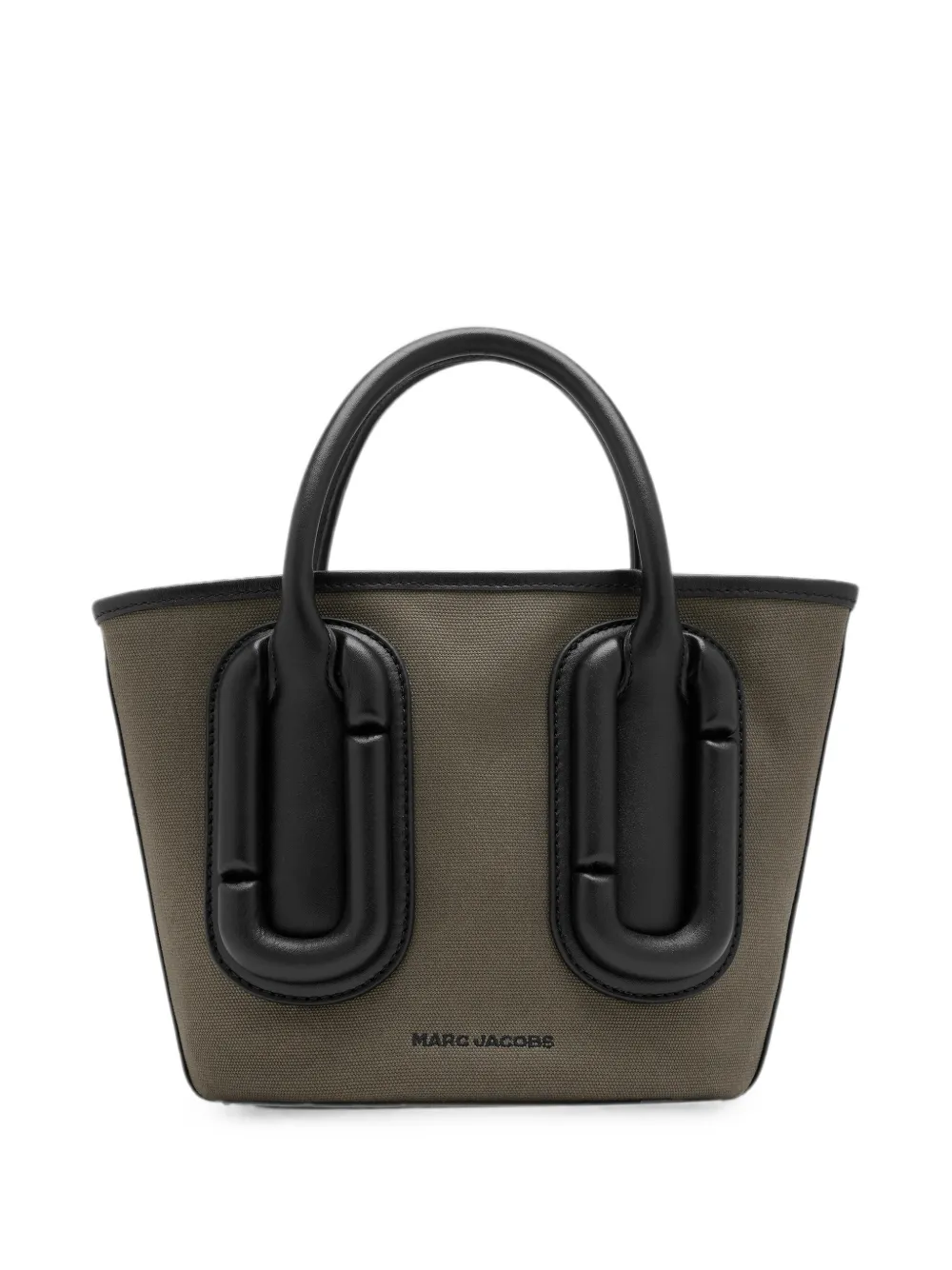 Marc Jacobs Babe small tote in canvas - Marrone