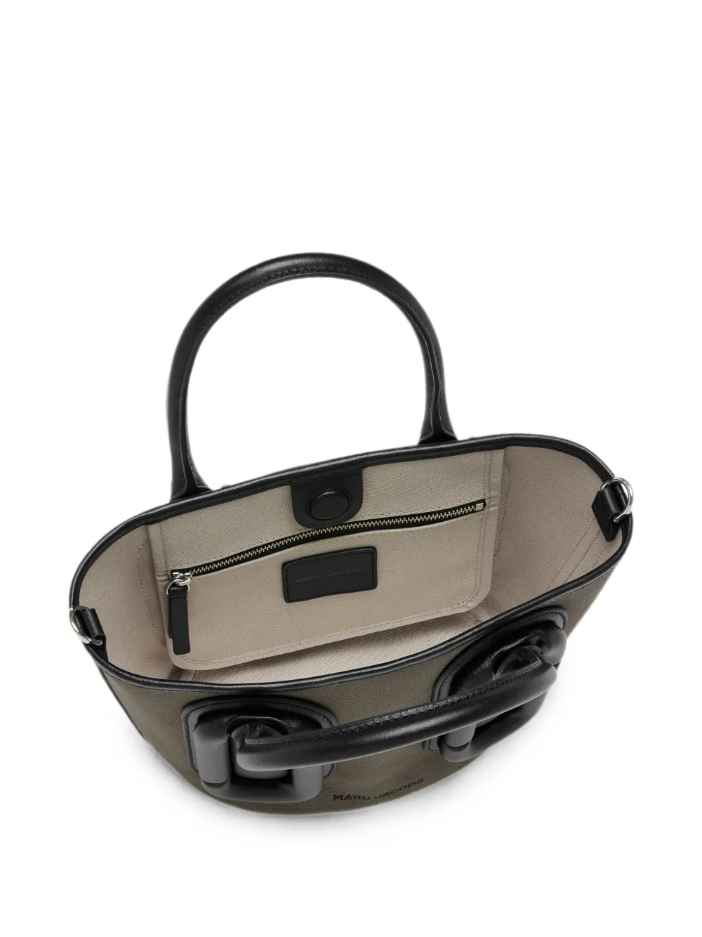 Marc Jacobs Kleine Babe canvas shopper Bruin