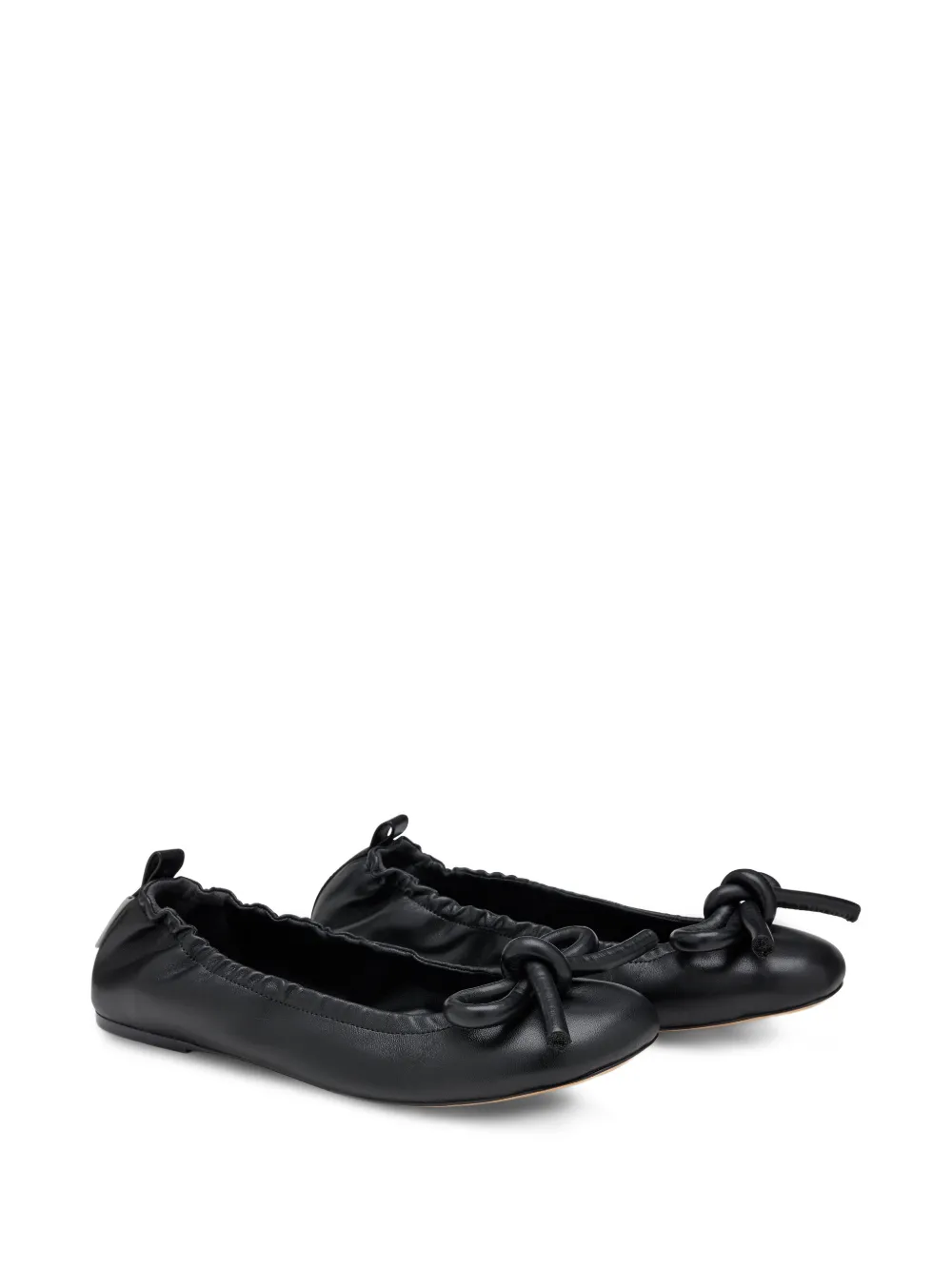 Marc Jacobs The Bow ballerina's Zwart