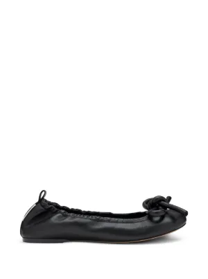 マークジェイコブス　 黒 レザーフラットシューズ Marc Jacobs（マーク・ジェイコブス）シューズ - FARFETCH