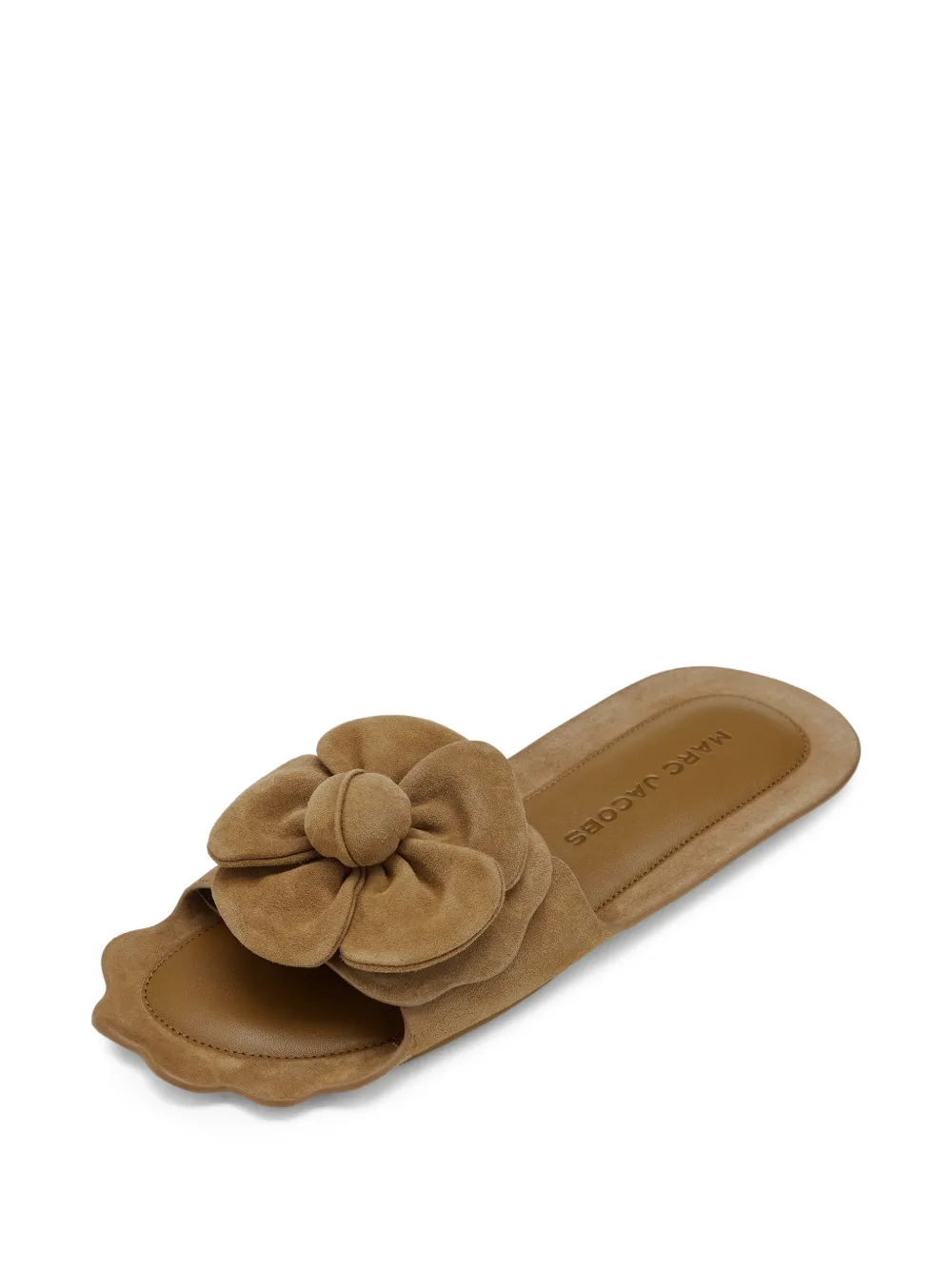 Marc Jacobs The Daisy suède sandalen Beige