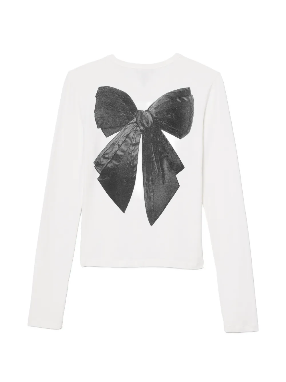 Marc Jacobs T-shirt met strikprint en logoprint Wit