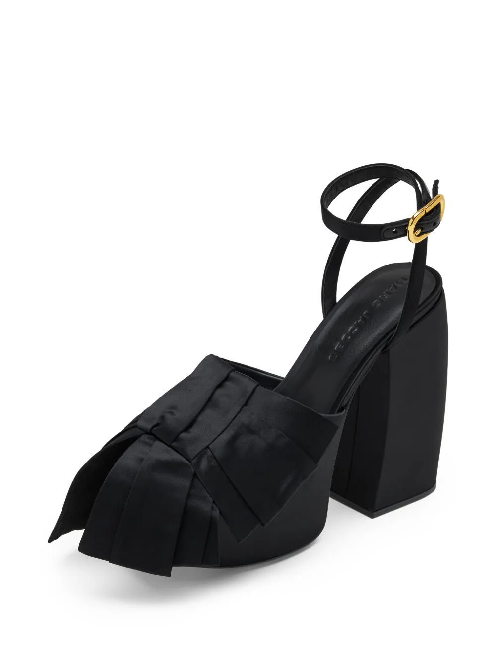Marc Jacobs The Bow platform heel pumps Zwart