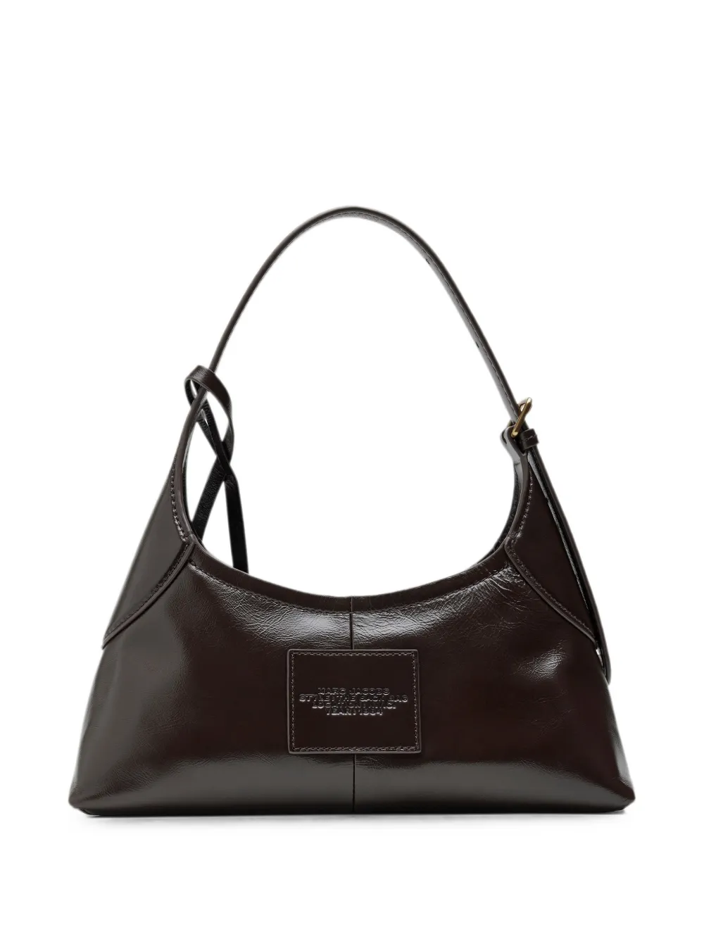 Marc Jacobs Kleine Sack tas van gekreukt leer met ceintuur Bruin