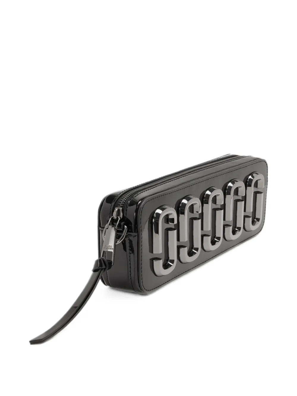 Marc Jacobs Snapshot E W DTM lakleren schoudertas Zwart