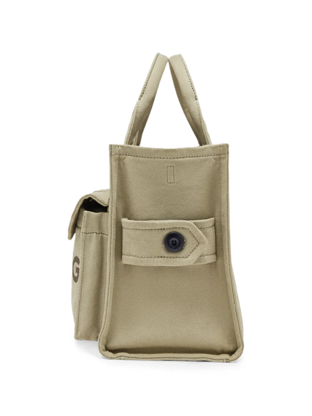 Marc Jacobs Medium cargo canvas shopper Groen