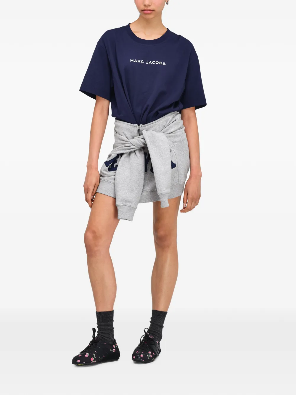 Marc Jacobs Canal St T-shirt sweaterjurk Blauw