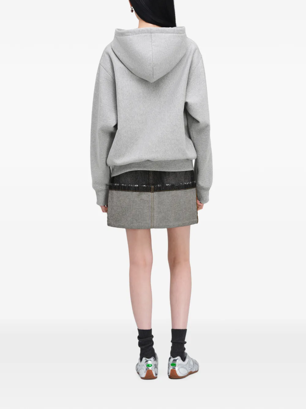 Marc Jacobs Canal St oversized hoodie met logo Grijs