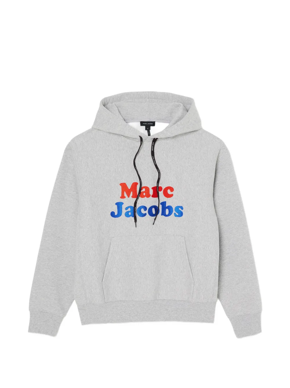 Marc Jacobs logo-embroidered hoodie - Grau