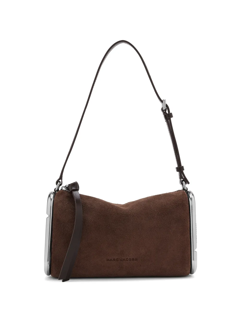 Marc Jacobs Scene small shoulder bag in suede - Braun