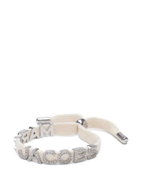 Marc Jacobs laced logo bracelet