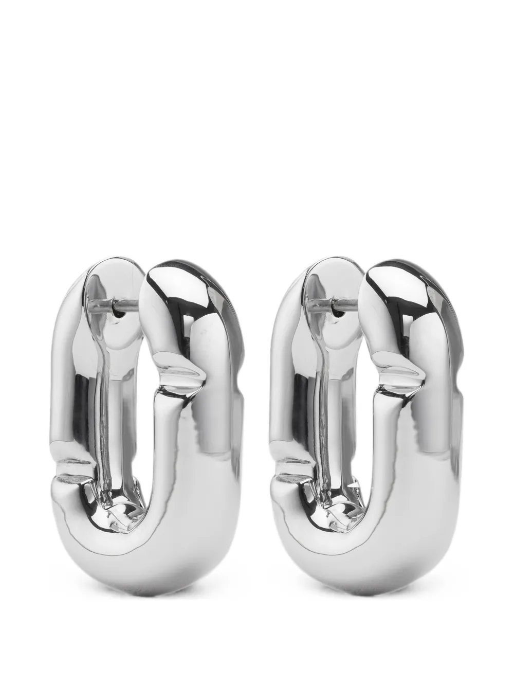 Marc Jacobs Pop J Marc huggie hoops - Silber
