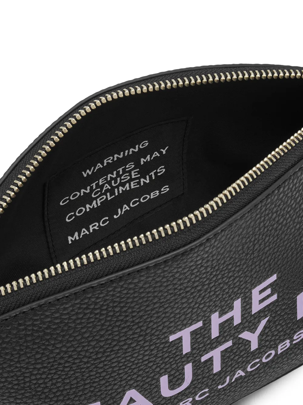 Marc Jacobs Icon Beauty tas Zwart