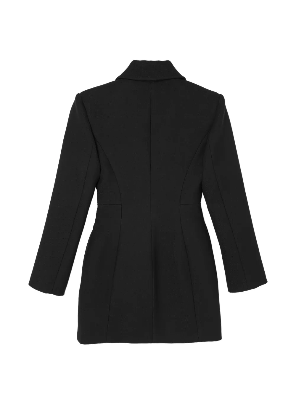 Marc Jacobs Button-up blazerjurk met gekerfde revers Zwart