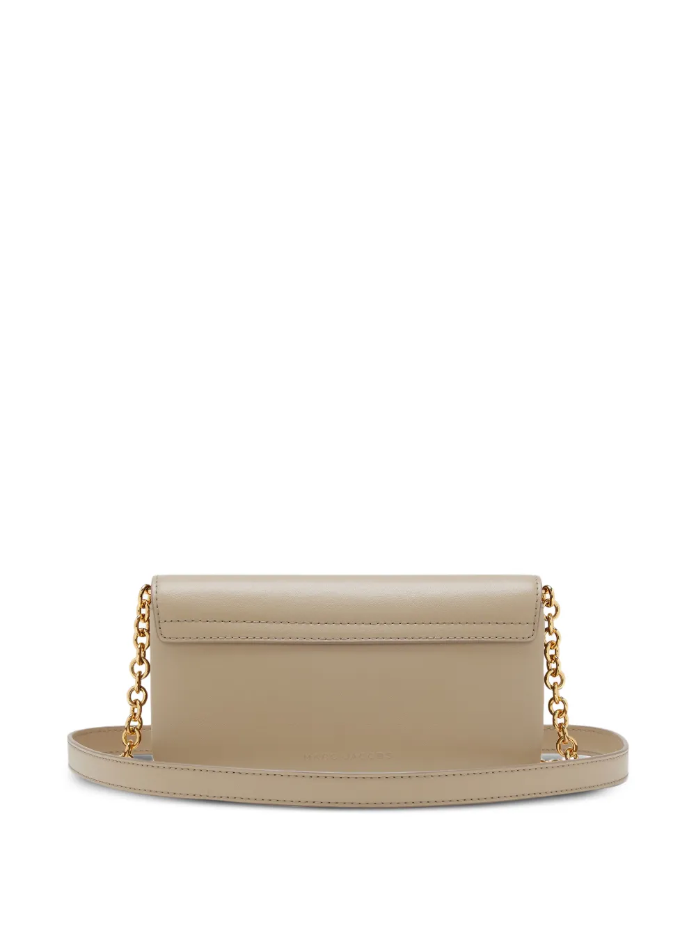 Marc Jacobs Scene portemonnee met ketting Beige