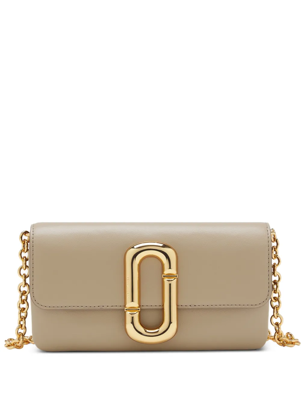 Marc Jacobs Scene wallet on chain - Nude