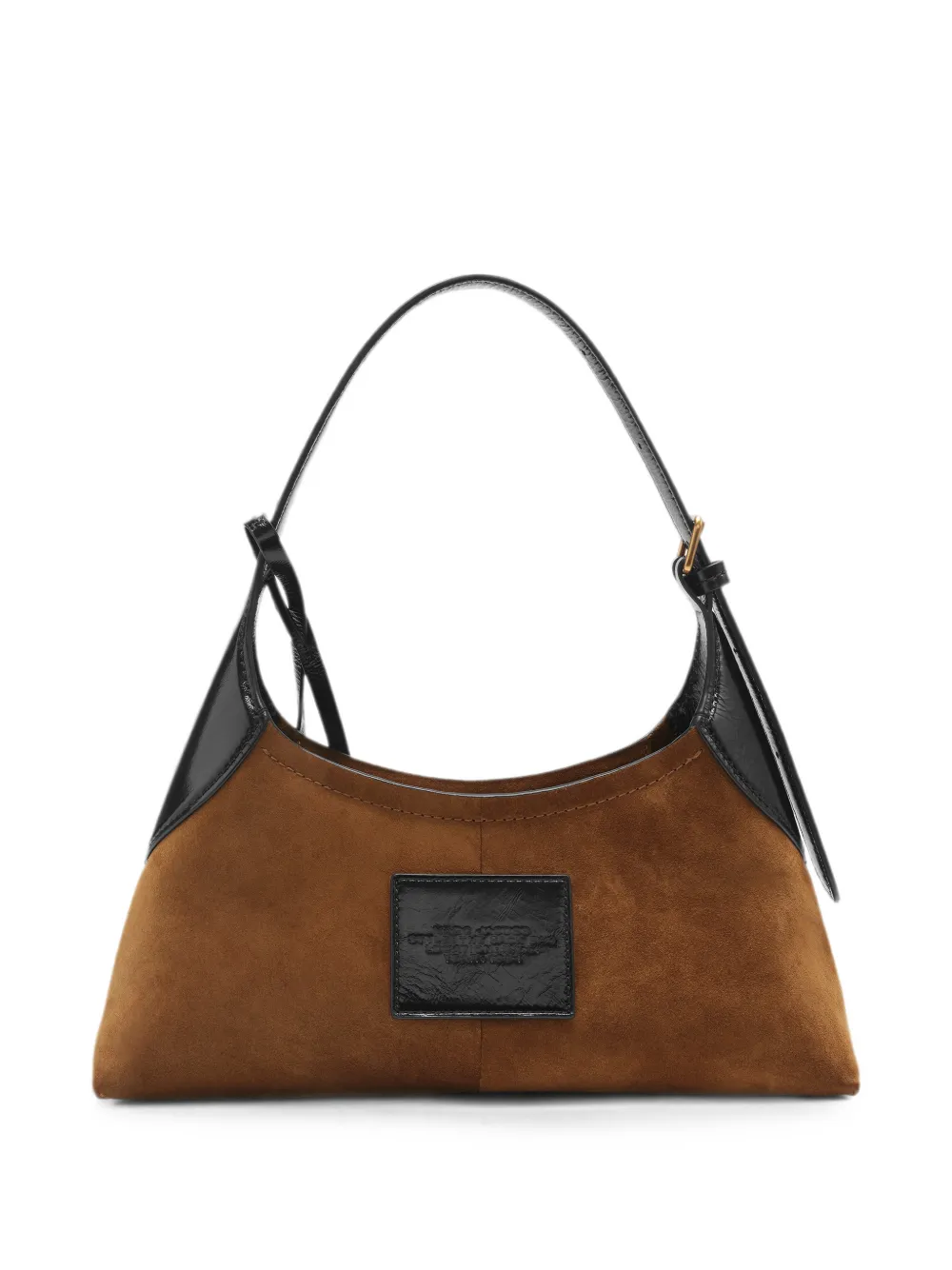 Marc Jacobs Sack kleine suède tas met ceintuur Bruin