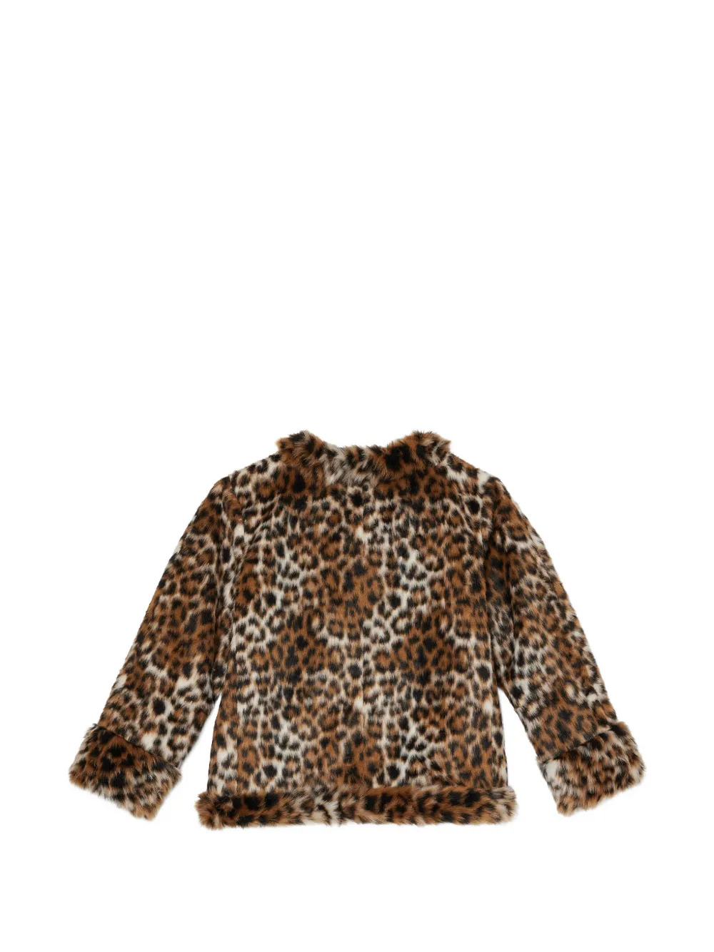 Marc Jacobs Jack met imitatiebont en luipaard-print Bruin
