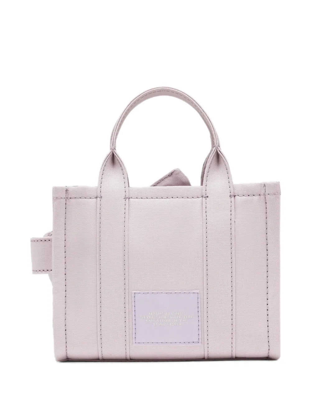 Marc Jacobs Crossbodyshopper van canvas met oversized strik Paars